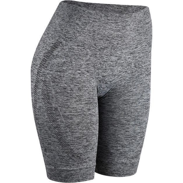 *BERMUDA SEAMLESS CINZA MESCLA, M