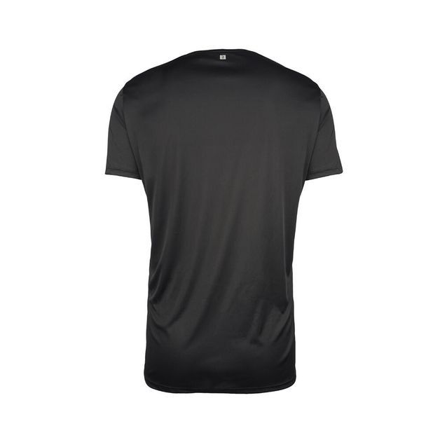 Camiseta masculina de corrida Sun Protect 100, preto, P