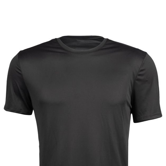 Camiseta masculina de corrida Sun Protect 100, preto, P