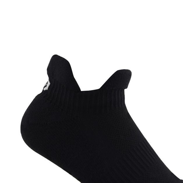 Meia de corrida Comfort Invisible, preto, 33/36 BR