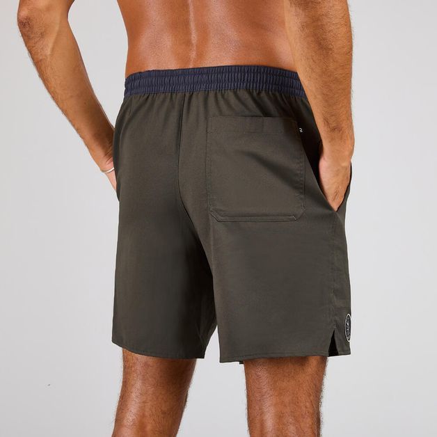 Bshort bs100l ss23 cine, uk 41" / eu 2xl Verde-caqui M