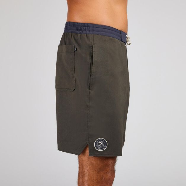 Bshort bs100l ss23 cine, uk 41" / eu 2xl Verde-caqui M