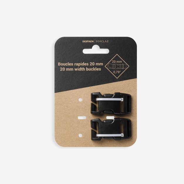 2 quick buckles 20mm Único ÚNICO