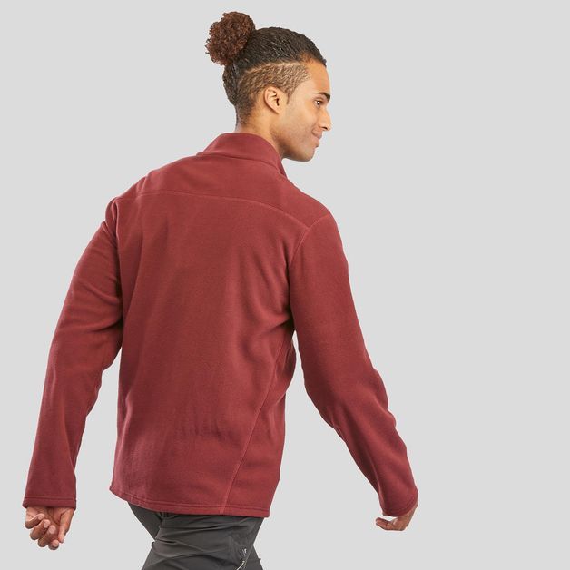 MH120 M FLEECE BURGUNDY, XL