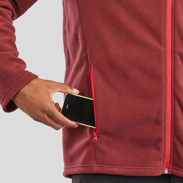 MH120 M FLEECE BURGUNDY, XL