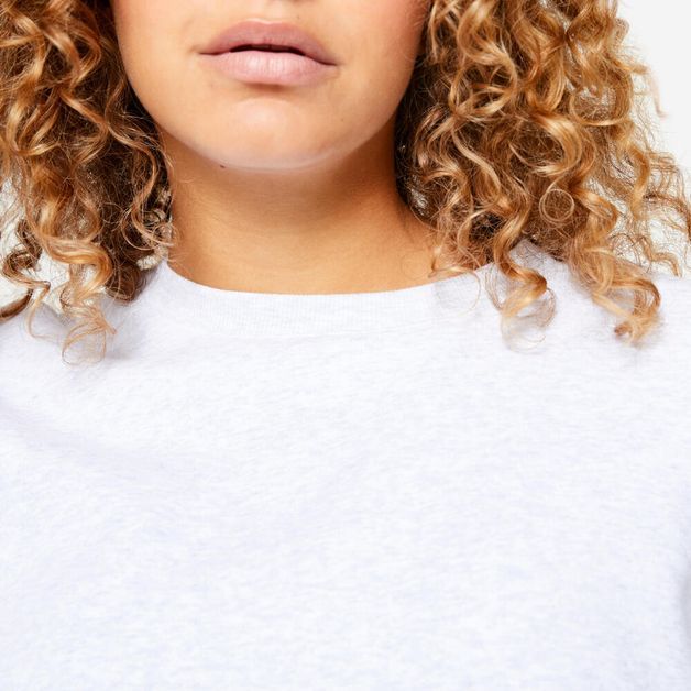 Cropped sweat 520 whit, uk20-22 / eu 2xl Cinza G