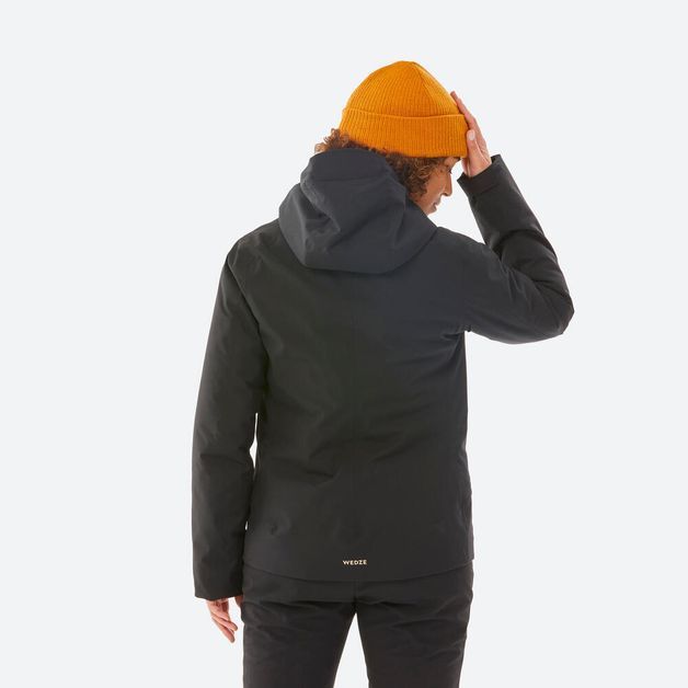 Ski jkt 500 w red, uk8 / eu s Preto-fumê P