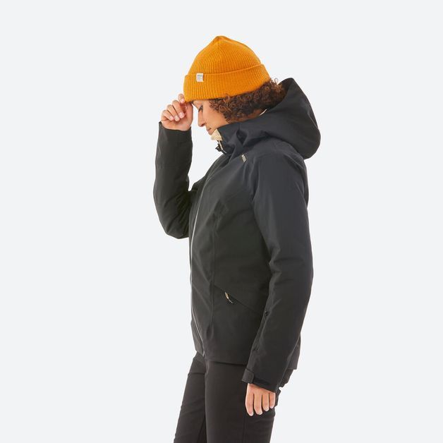 Ski jkt 500 w red, uk8 / eu s Preto-fumê G