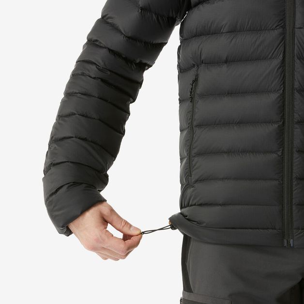 Down hoody jkt mt500 m pe xl (chest 43") Preto-fumê P
