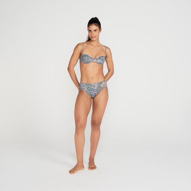Biquini de Surf Calcinha Alta Olain, lilas, M