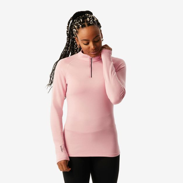 Bl ski 500 1/2 zip top w dark grey, xs Rosa G