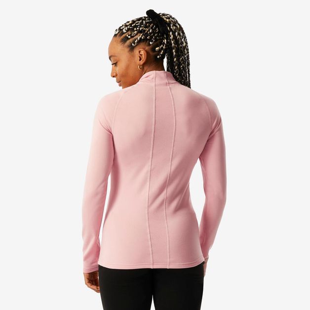 Bl ski 500 1/2 zip top w dark grey, xs Rosa G