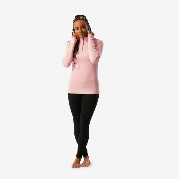 Bl ski 500 1/2 zip top w dark grey, xs Rosa G