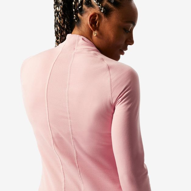 Bl ski 500 1/2 zip top w dark grey, xs Rosa G