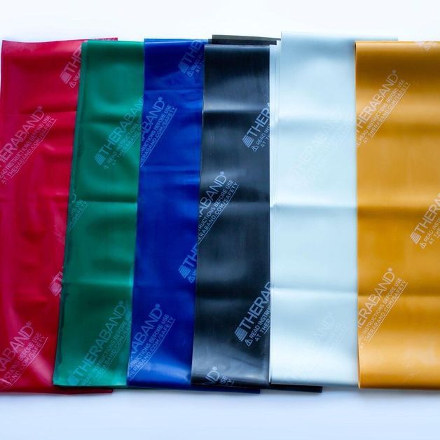*faixa circular thera band 30cm, no size Vermelho