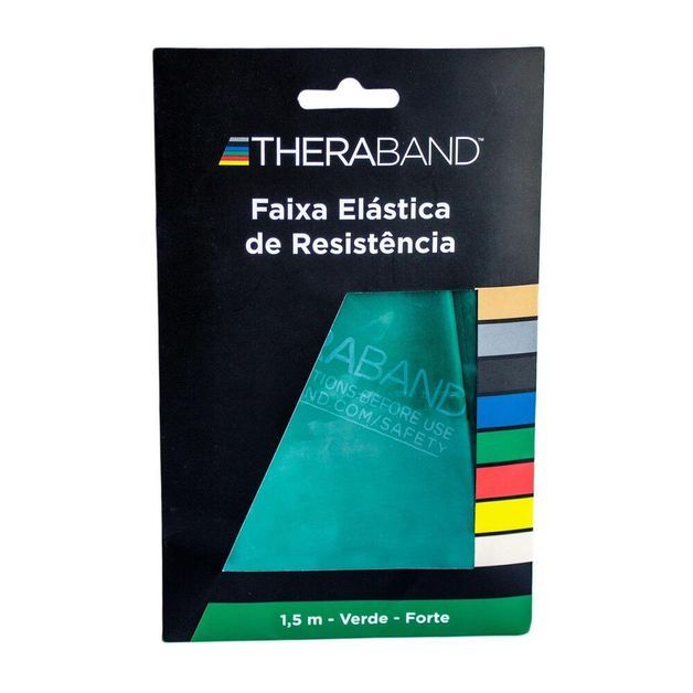*faixa circular thera band 30cm, no size Verde