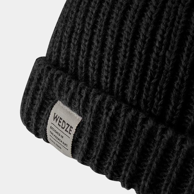 Hat docker black fr, m/l 21.9'-23.8' Preto-fumê