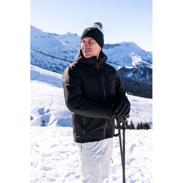 Hat grand nord black white, no size Bege-gelo-claro