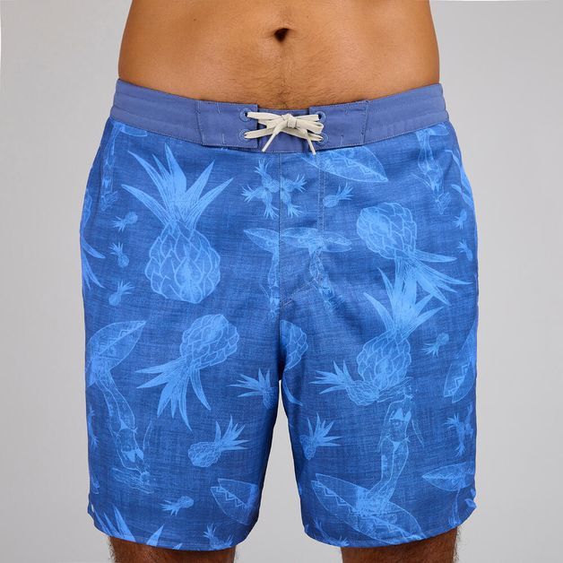 Bshort bs100l ss23 cine, uk 41" / eu 2xl Azul-tempestade GG