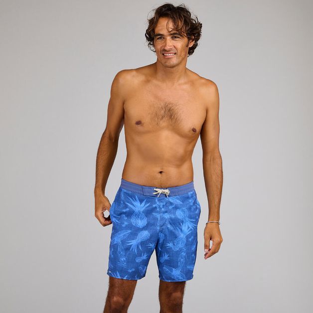 Bshort bs100l ss23 cine, uk 41" / eu 2xl Azul-tempestade GG