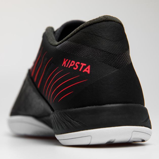 Chuteira de Futsal Ginka Pro Powerplay Edition Kipsta, cinza-escuro, 38 BR