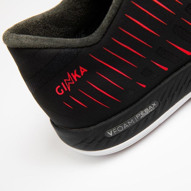 Chuteira de Futsal Ginka Pro Powerplay Edition Kipsta, cinza-escuro, 38 BR