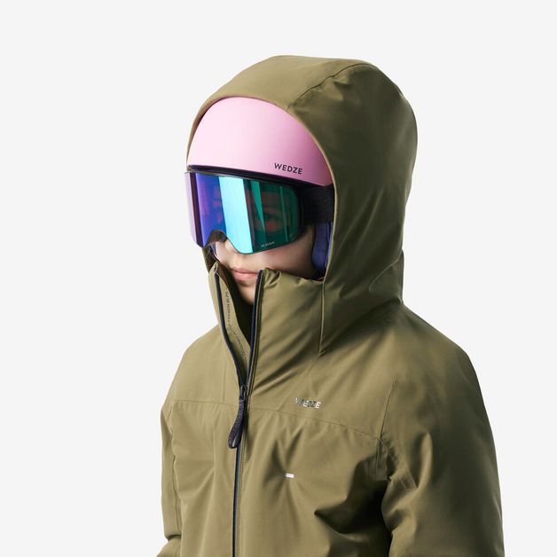 Jkt ski 500 warm kaki girl, 14 years Verde-oliva 13-14 ANOS