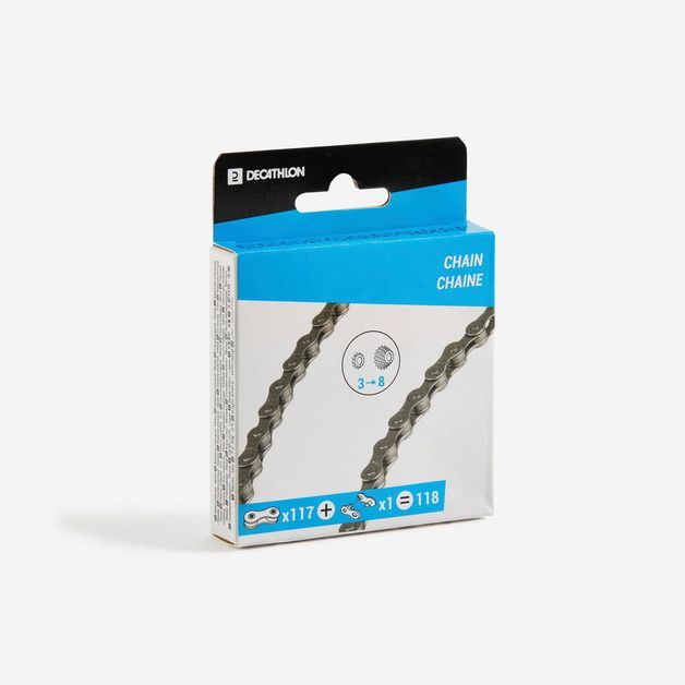 Chain 3-8 s, no size Cinza UNICO