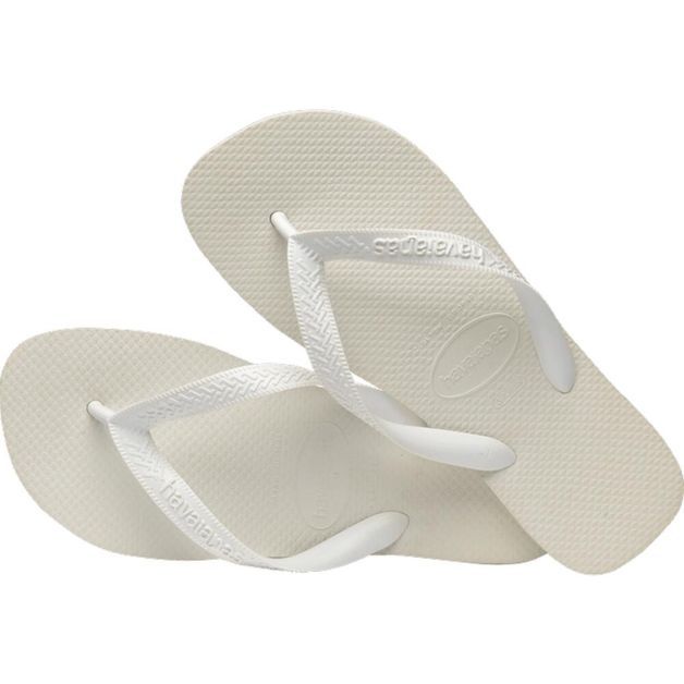 Chinelo masculino Havaianas Top, branca, 37/38 BR