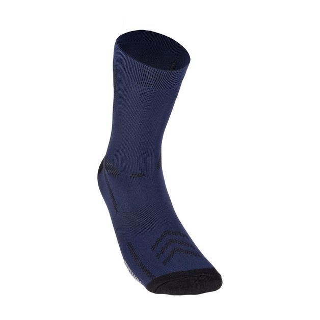 Meia para Ciclismo Road 500 Btwin, azul, 33/36 BR