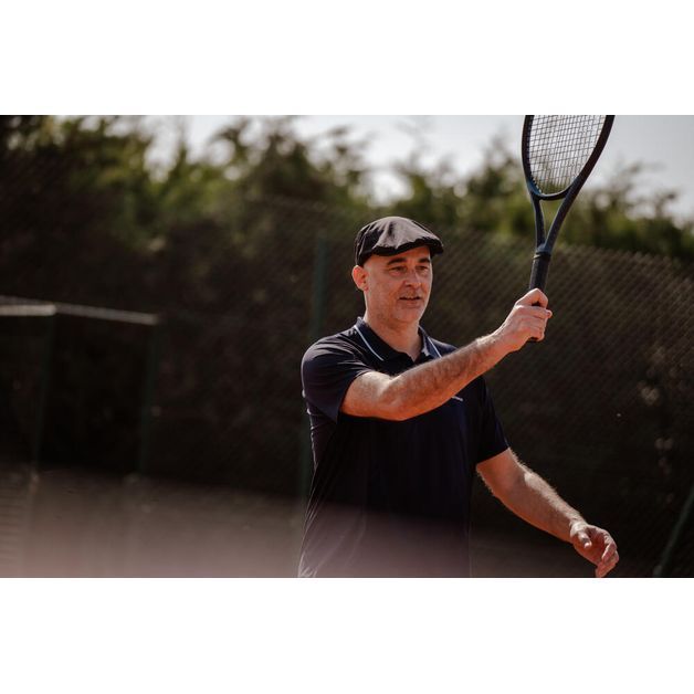 Tennis cap  retro black s58, no size Preta UNICO