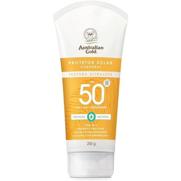 *ag prot sol fps50 corpo gel cr, no size Amarela UNICO