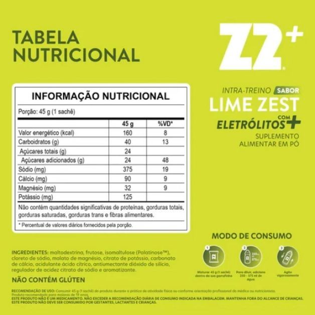 *power powder z2 45g lime zest, no size Lima 45G