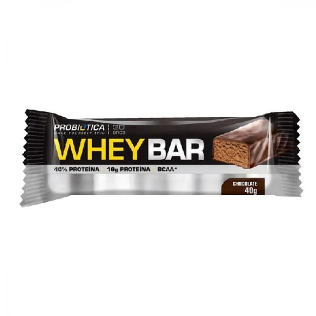 *whey bar prob 40g chocolate, no size Chocolate UNICO