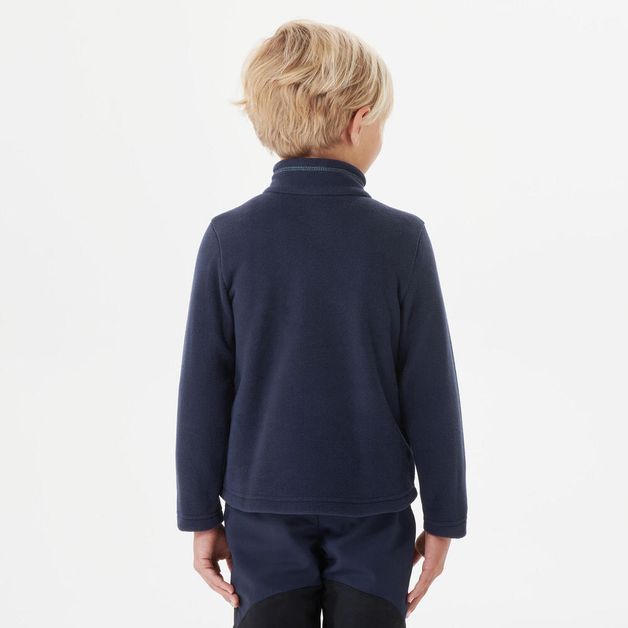 Fleece boy kid mh100 khak, 96-102cm 3-4y Azul-acinzentado 4-5 ANOS