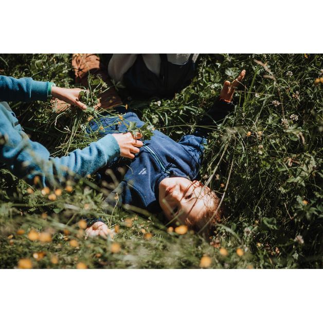 Fleece boy kid mh100 khak, 96-102cm 3-4y Azul-acinzentado 4-5 ANOS