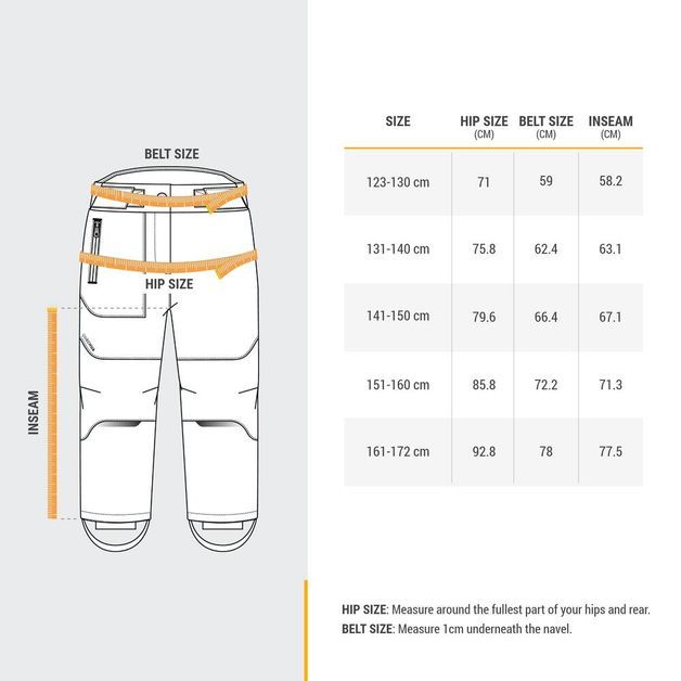 Trousers warm sh50, 14-15years/5'2"-5'7" 8-9 ANOS