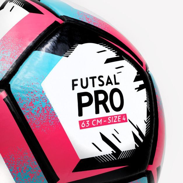 Futsal ball pro white blue red, no size