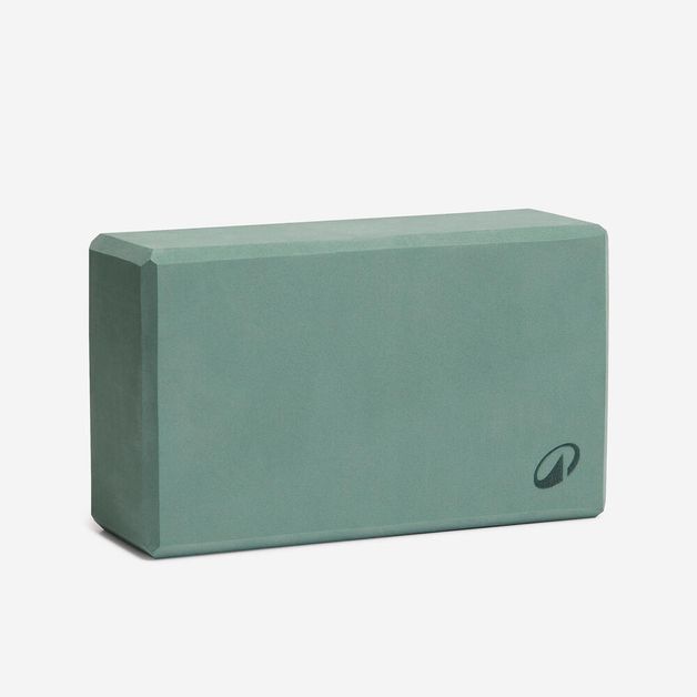 Recycled foam yoga block grey, no size Verde UNICO