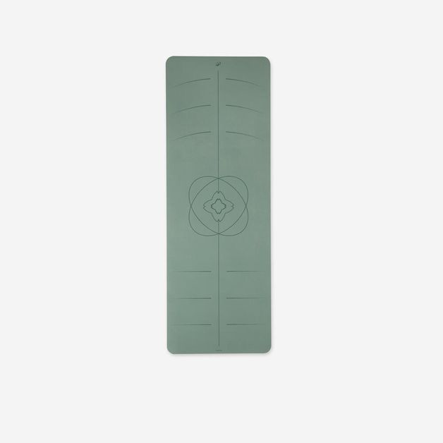 Yoga mat grip+ 4mm light blue, no size Verde UNICO