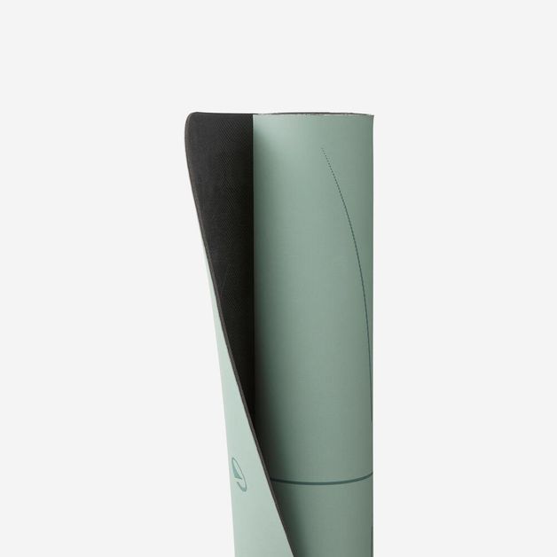 Yoga mat grip+ 4mm light blue, no size Verde UNICO