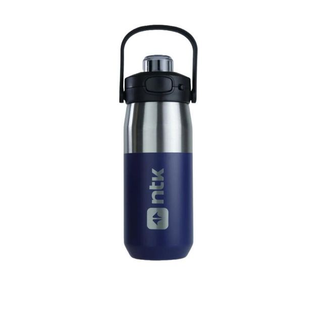 *garrafa termica isomax 550ml azul e, 1l Azul UNICO