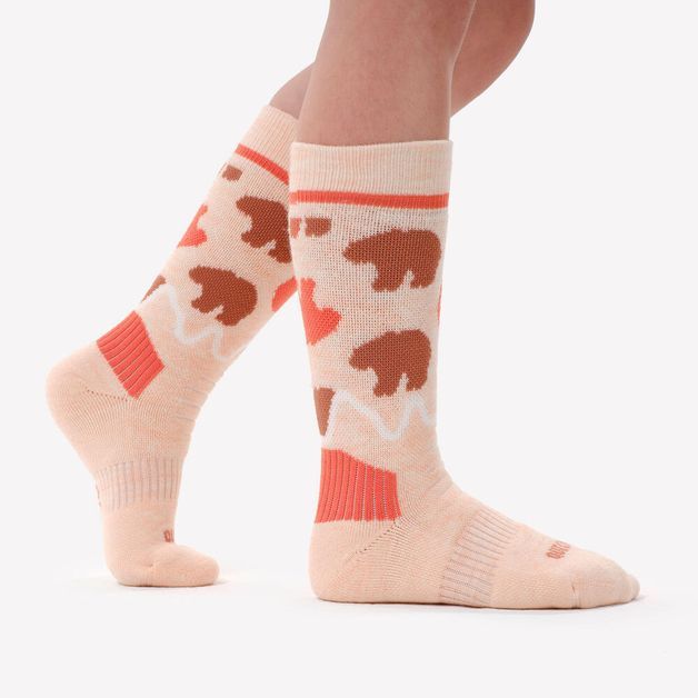 Socks warm sh100 jr, uk 2.5-5 - eu 35-38 Begê-claro 27/30