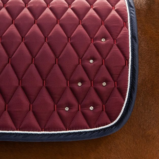 Saddle pad 500 strass deep gold, no size Roxa UNICO