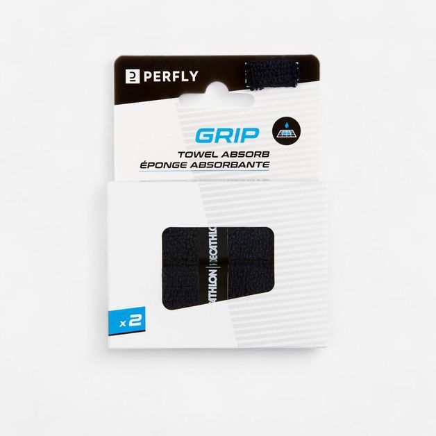 Towel grip x 2 black, no size Preta UNICO