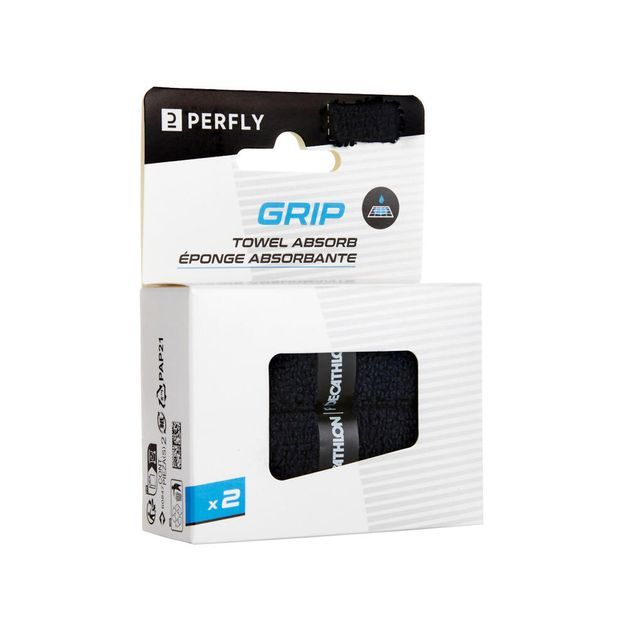 Towel grip x 2 black, no size Preta UNICO