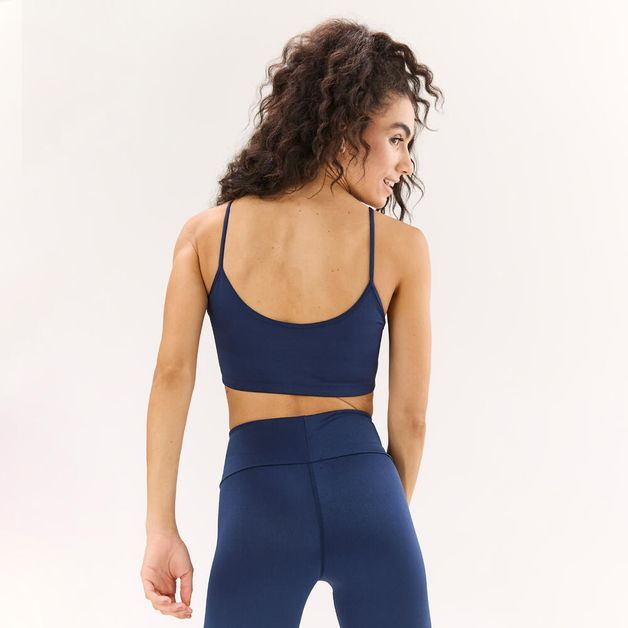 Top slim metalizado milt 120 pv24, xl Marrom P