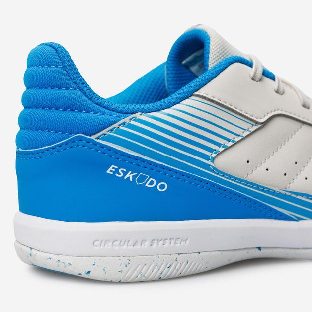 Eskudo 500 futsal jr preta, uk 5  eu38 Bege 33 BR