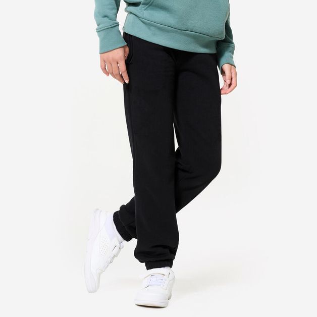 Pant 500 black, 7-8years/4'-4'2" Preta 5-6 ANOS