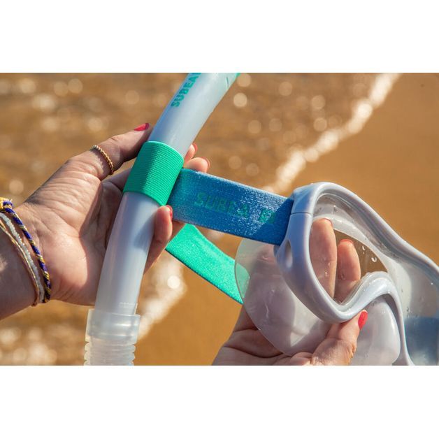 Máscara snorkeling 520 azul m Azul G
